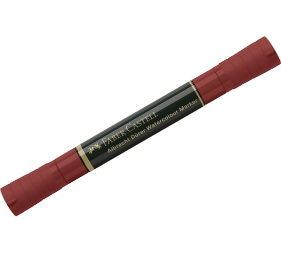 Пигментированный акварельный маркер Faber-Castell albrecht dürer, цвет 192 индийский красный, двухсторонний, кистевой/пулевидный 160492 1