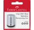 Пластиковая точилка Faber-Castell grip 2001 mini 1 отверстие, контейнер, серая, блистер 183787 1