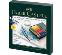 Художественные акварельные карандаши Faber-Castell albrecht dürer, 36 цветов, студийная коробка 117538