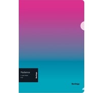 Папка-уголок Berlingo Radiance, А4, 12 шт  в комплекте, 200 мкм, розовый/голубой градиент  LFp_A4002