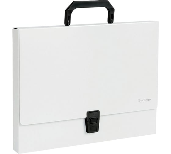 Папка-портфель Berlingo standard 1 отделение, а4, 325x230x35 мм, 1000 мкм, серая MP2309