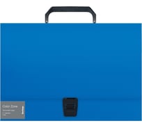 Папка-портфель Berlingo color zone 1 отделение, а4, 330x230x35 мм, 1000 мкм, синяя PF4_01041