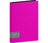 Папка Berlingo color zone на 4 кольцах, 35 мм, 1000 мкм, розовая ABp_43113