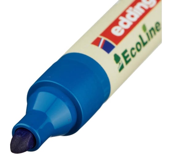 Маркер для бумаги для флипчартов EDDING 31/3 ecoline синий, 1.5-3 мм 1183270
