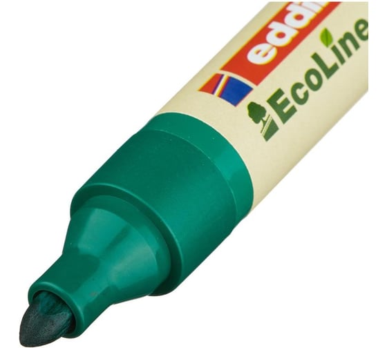 Маркер для бумаги для флипчартов EDDING 31/4 ecoline зеленый, 1.5-3 мм 1183271