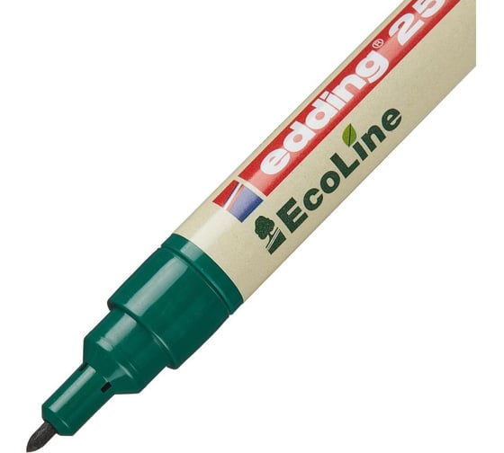 Перманентный маркер EDDING ecoline 25/4 зеленый, 1 мм 1183248