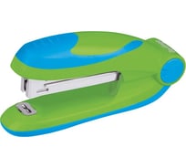 Степлер Berlingo №10 fuze до 15 л, 50 скоб, пластиковый корпус, зеленый DSp_10115