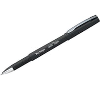 Гелевая ручка Berlingo silk touch черная, 0.5 мм, грип CGp_05121