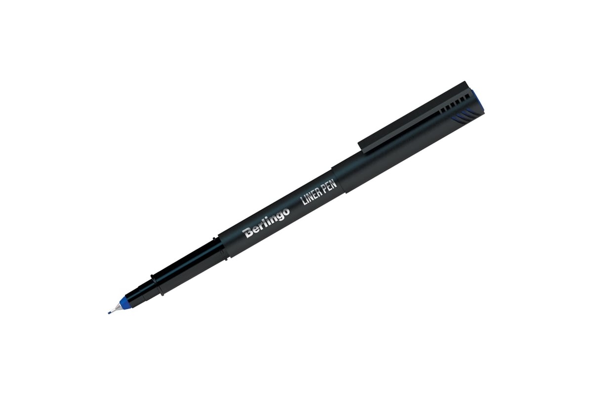  ручка Berlingo liner pen синяя, 0.4 мм CK_40682 - выгодная .