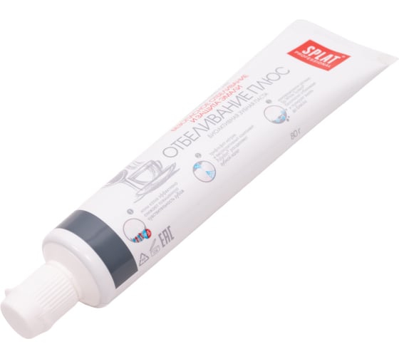 Зубная паста SPLAT Prof WHITE PLUS отбеливание плюс 80 г 112.29012.0101