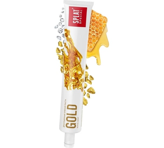 Зубная паста SPLAT Special GOLD золото 75 мл 112.16044.0101