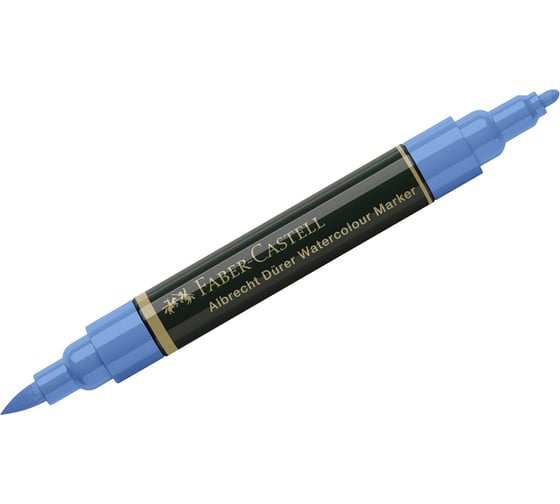 Набор акварельных пигментированных маркеров Faber-Castell albrecht dürer 20 цветов, двусторонние, кистевой/пулевидный наконечник 160320