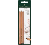 Пастельные карандаши Faber-Castell pitt pastel, 3 цвета, блистер 112797