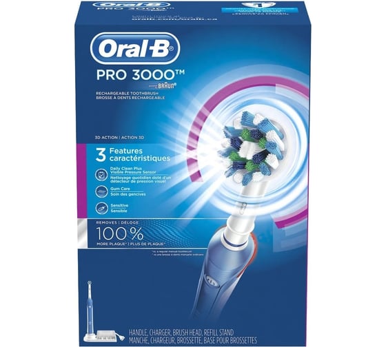 Электрическая зубная щетка ORAL-B D20 ProfCare 3000 53019082
