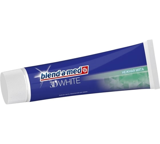 Зубная паста BLEND_A_MED 3D White Нежная мята 75 мл (3809) 0001020851