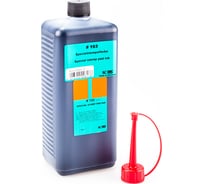 Штемпельная краска для пластифицированных, металлических и других поверхностей GRM 193 1 л черная 182247017