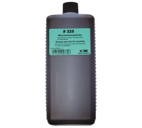 Краска для хлопковых тканей GRM 325 1 л черная стойкая к кипячению 182266017