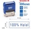 Стандартный штамп GRM 4911_P3 3.253 100% Halal рамка 110491300-3253 2