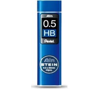 Грифели для автоматических карандашей Pentel Ain Stein C275-HBO 0.5 мм, 40 грифелей, в тубе, HB 609991 26162675