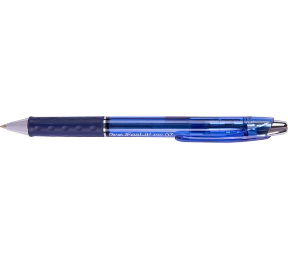 Автоматическая шариковая ручка Pentel IFEEL-IT! 0,7 мм d 0.7 мм 12 шт BX477-C синие чернила 671363 1