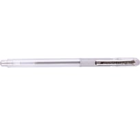 Гелевая ручка Pentel Hybrid gel Grip Metallic d 0.8 мм K118-Z серебристые чернила 670066