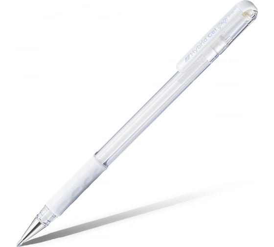 Гелевая ручка Pentel Hybrid gel Grip Metallic d 0.8 мм K118-Z серебристые чернила 670066