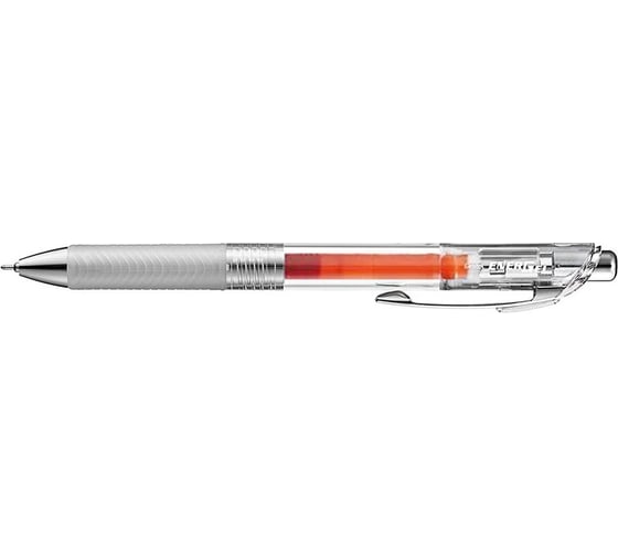 Автоматическая гелевая ручка Pentel Energel Infree d 0.5 мм BLN75TL-FX оранжевые чернила 610111 1