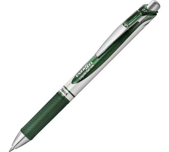 Гелевая ручка Pentel Energel d 0.7 мм 12 шт BL77-D3X изумрудные чернила 686705
