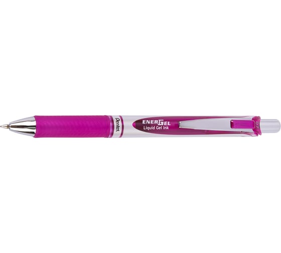 Гелевая ручка Pentel Energel d 0.7 мм 12 шт BL77-V4X фуксия чернила 686718