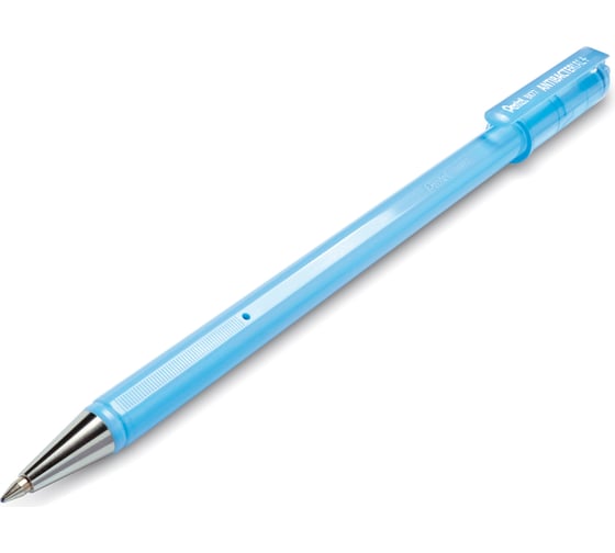 Шариковая ручка Pentel Antibacterial+ d 0.7 мм 12 шт BK77AB-CE металлический наконечник, синие чернила 669187