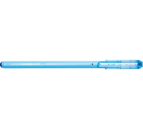 Шариковая ручка Pentel Antibacterial+ d 0.7 мм 12 шт BK77AB-CE металлический наконечник, синие чернила 669187