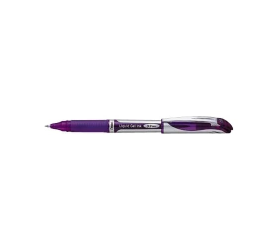 Гелевая ручка Pentel Energel d 0.7 мм 12 шт BL57-VX фиолетовые чернила 609981 1