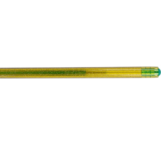 Гелевая ручка Pentel Hybrid Dual Metallic, d 1 мм K110-DDGX желтый, зеленый цвет чернил 586202