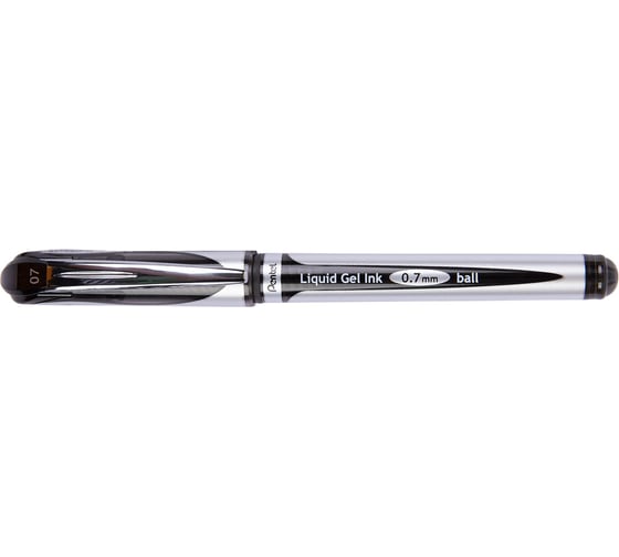 Гелевая ручка Pentel Energel d 0.7 мм 12 шт BL57-AO черные чернила 609977 1