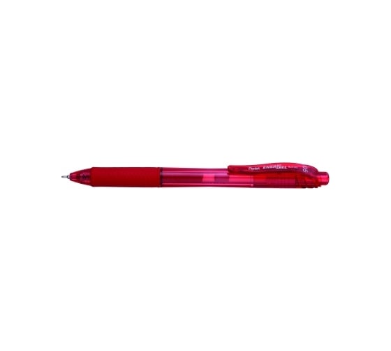 Автоматическая гелевая ручка Pentel Energel-X d 0.5 мм 12 шт BLN105-BX красные чернила 669184