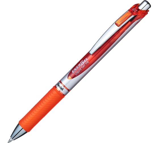 Гелевая ручка Pentel Energel d 0.7 мм 12 шт BL77-FX оранжевые чернила 686707