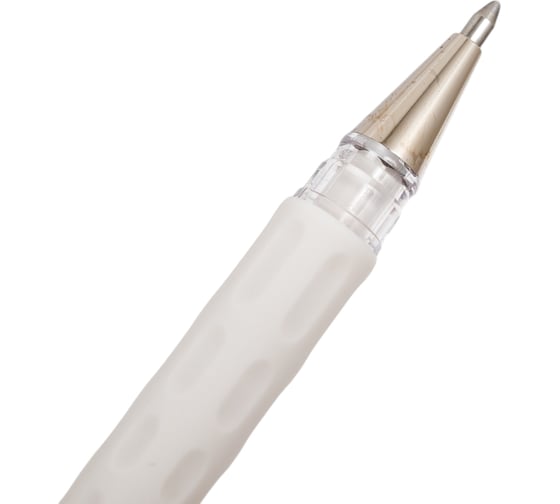 Гелевая ручка Pentel Hybrid gel Grip d 0.8 мм K118-LW белые чернила 586188