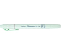 Двусторонний текстовыделитель Pentel Illumina flex 1.0 - 3.5 мм перо скошенное 10 шт SLW11P-KE салатовый 670074