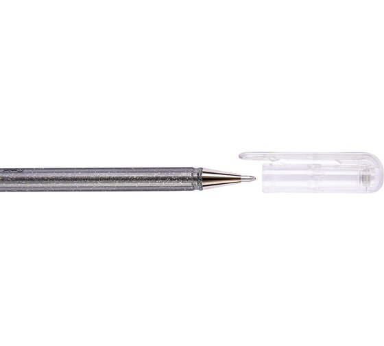 Гелевая ручка Pentel Hybrid Dual Metallic, d 1 мм K110-DZX серебро цвет чернил 670064