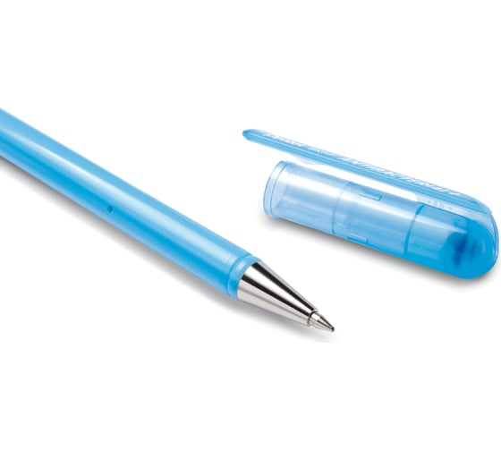 Набор шариковых ручек Pentel Antibacterial+ в блистере d 0.7 мм 2 шт XBK77AB-CC металлический наконечник, синие чернила 669172