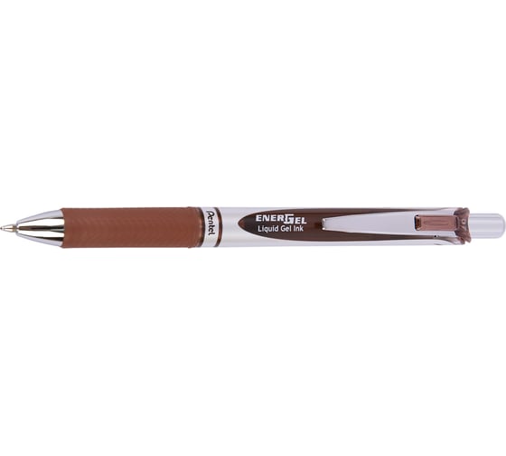 Гелевая ручка Pentel Energel d 0.7 мм 12 шт BL77-EX коричневые чернила 686706