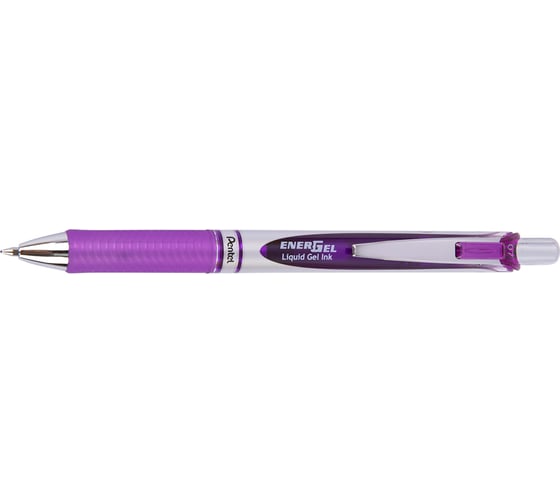 Гелевая ручка Pentel Energel d 0.7 мм 12 шт BL77-VO фиолетовые чернила 686716