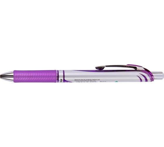 Гелевая ручка Pentel Energel d 0.7 мм 12 шт BL77-VO фиолетовые чернила 686716