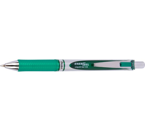 Гелевая ручка Pentel Energel d 0.7 мм 12 шт BL77-DO зеленые чернила 686704