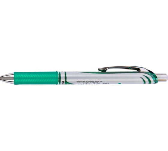 Гелевая ручка Pentel Energel d 0.7 мм 12 шт BL77-DO зеленые чернила 686704
