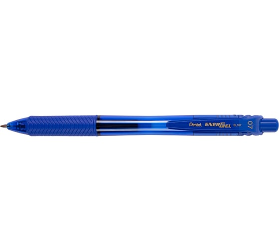 Автоматическая гелевая ручка Pentel Energel-X d 0.7 мм 12 шт BL107-CX синие чернила 670795 1
