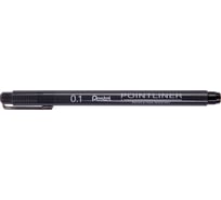 Линер Pentel Pointliner 0.1 мм 12 шт S20P-1A 0.1 мм черные чернила 674401