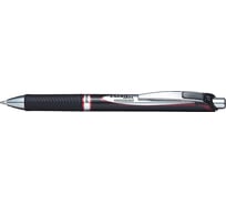 Автоматическая гелевая ручка Pentel c перманентными чернилами Energel Permanent d 0.7 мм 12 шт BLP77-BX красные чернила 610101