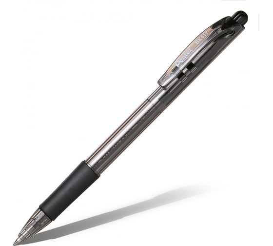 Автоматическая шариковая ручка Pentel Fine Line d 0.7 мм 12 шт BK417-A черные чернила 671343