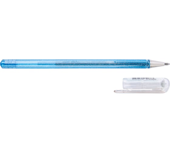 Гелевая ручка Pentel Hybrid Dual Metallic, d 1 мм K110-DMNX сине-серый металлик, синий, серебро цвет чернил 674371